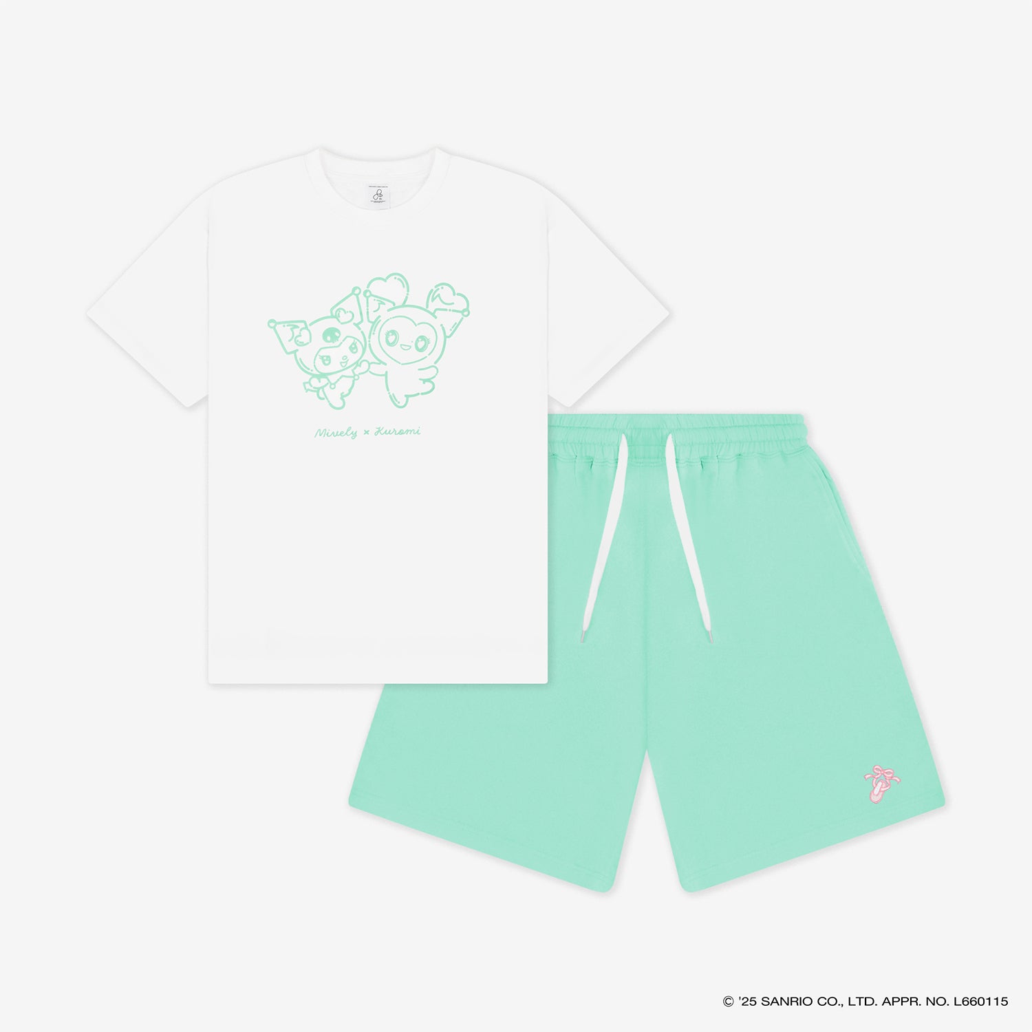 TWICE LOVELYS×SANRIO popup Tシャツ Mサイズ TWICE LOVELYSとサンリオキャラクターズのコラボが決定！｜サンリオ