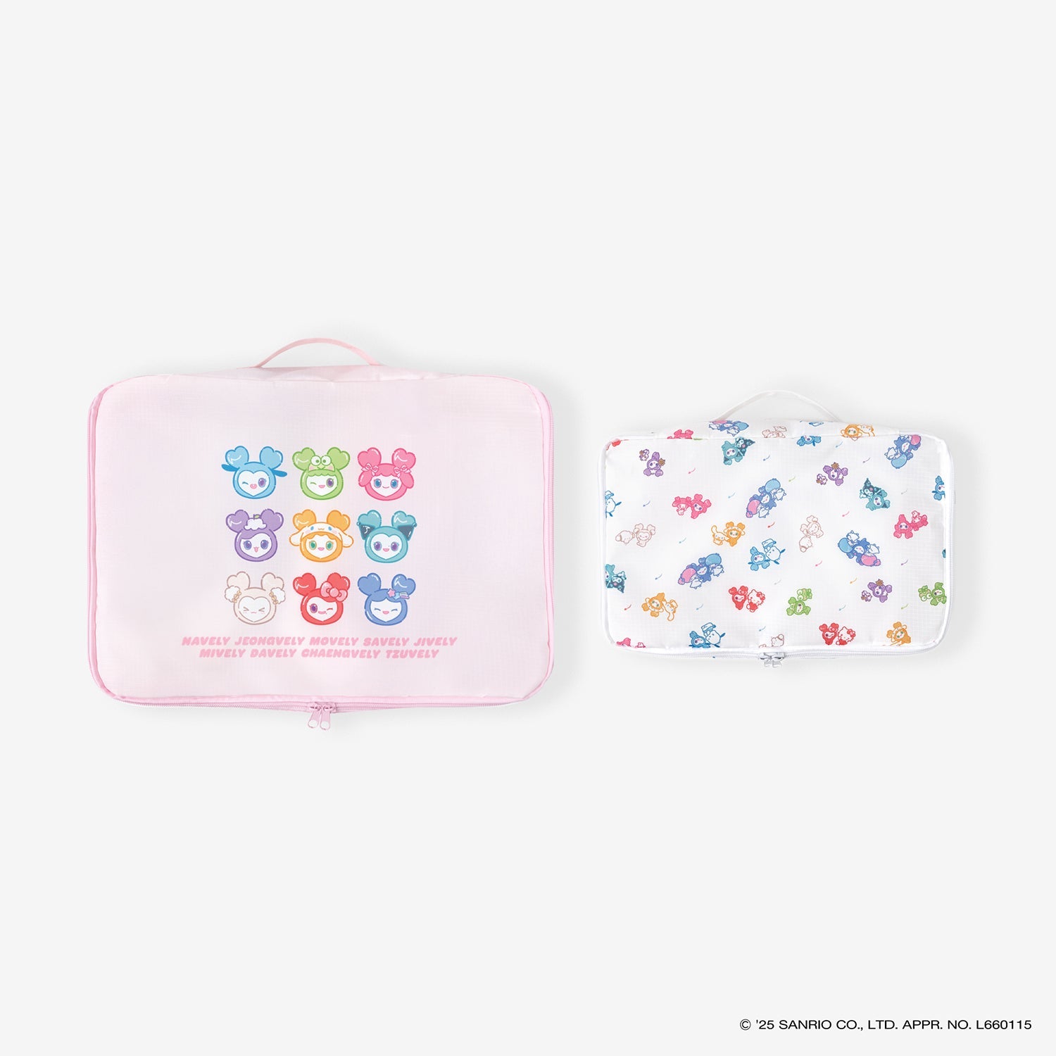 TRAVEL POUCH SET / TWICE LOVELYS×SANRIO CHARACTERS