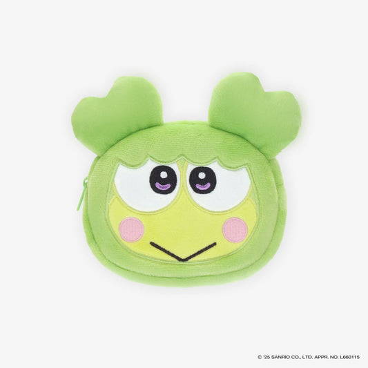 TWICE LOVELYS×SANRIO CHARACTERS FACE POUCH - JEONGVELY×KEROKEROKEROPPI / TWICE『THIS IS FOR』