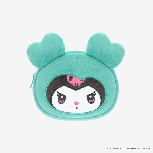 TWICE LOVELYS×SANRIO CHARACTERS FACE POUCH - MIVELY×KUROMI / TWICE『THIS IS FOR』