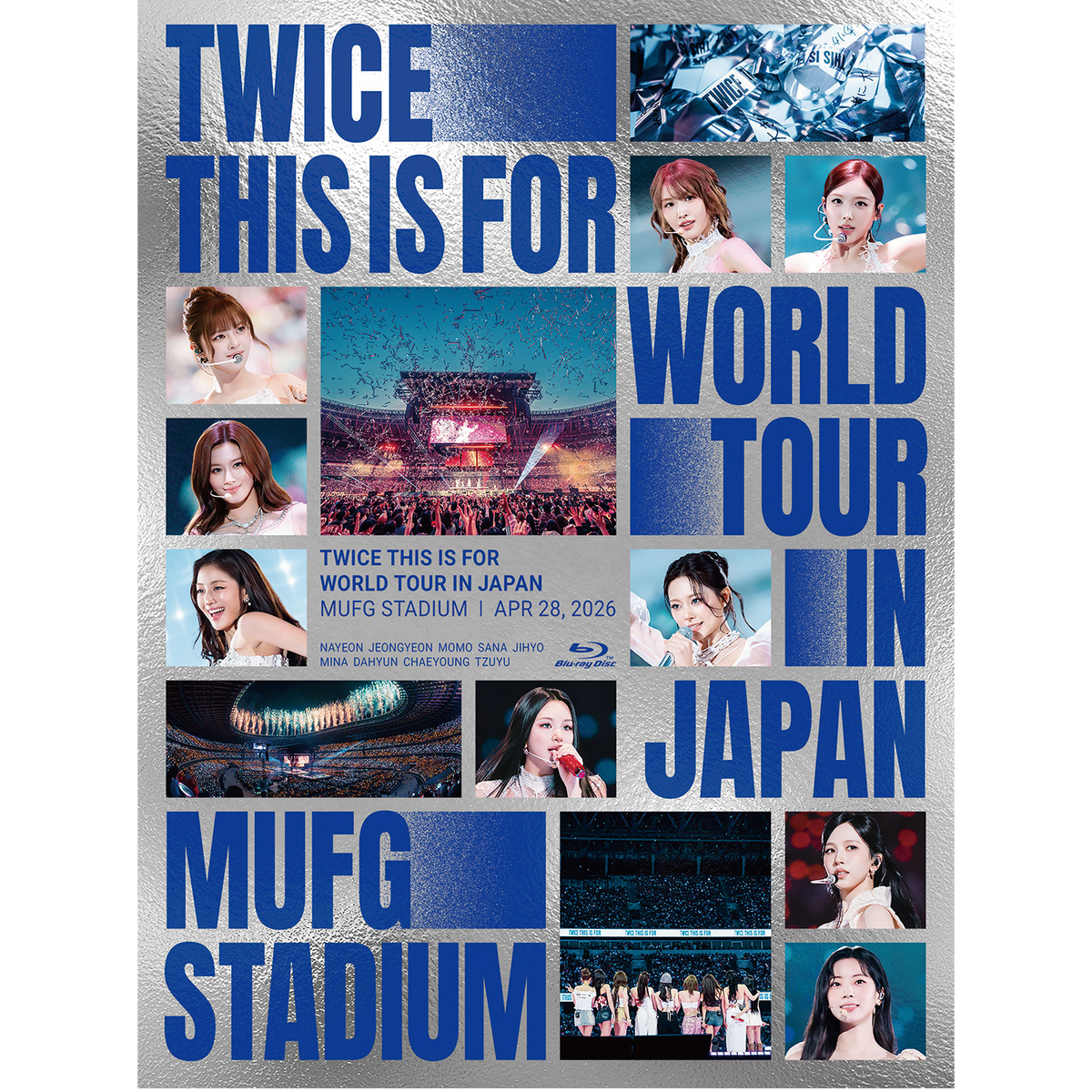 TWICE "TWICE <this is for> WORLD TOUR IN JAPAN MUFG STADIUM" [First Press Limited Edition Blu-ray]</this>