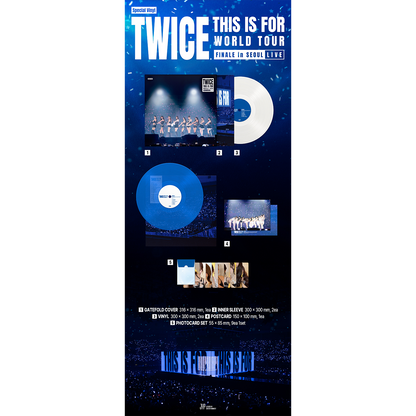 TWICE『TWICE Special Vinyl ＜THIS IS FOR＞ WORLD TOUR FINALE in SEOUL - LIVE』
