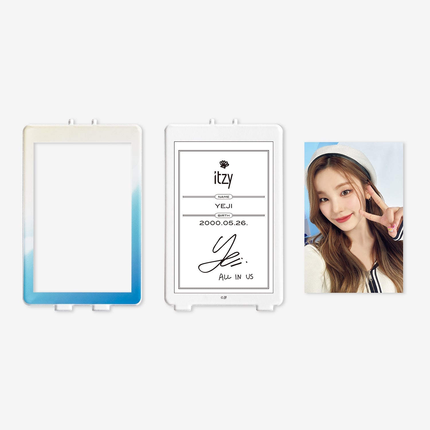 PHOTO CARD STAND - YEJI / ITZY『JYP JAPAN POPUP STORE 2023』