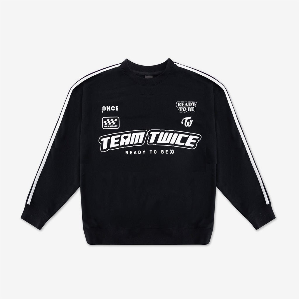 sweatshirt / black【xl】/ twice『ready to be』