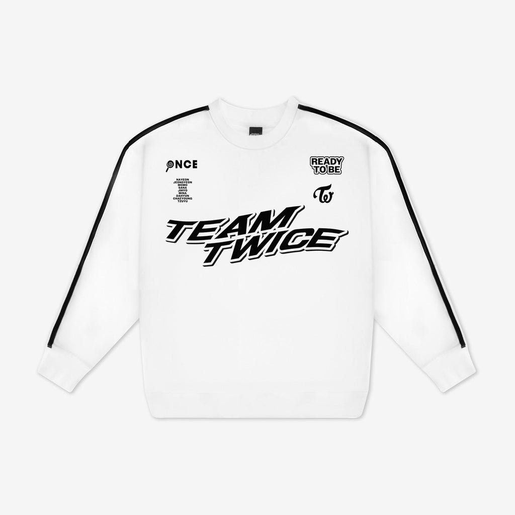 SWEATSHIRT / WHITE【S】/ TWICE『READY TO BE』