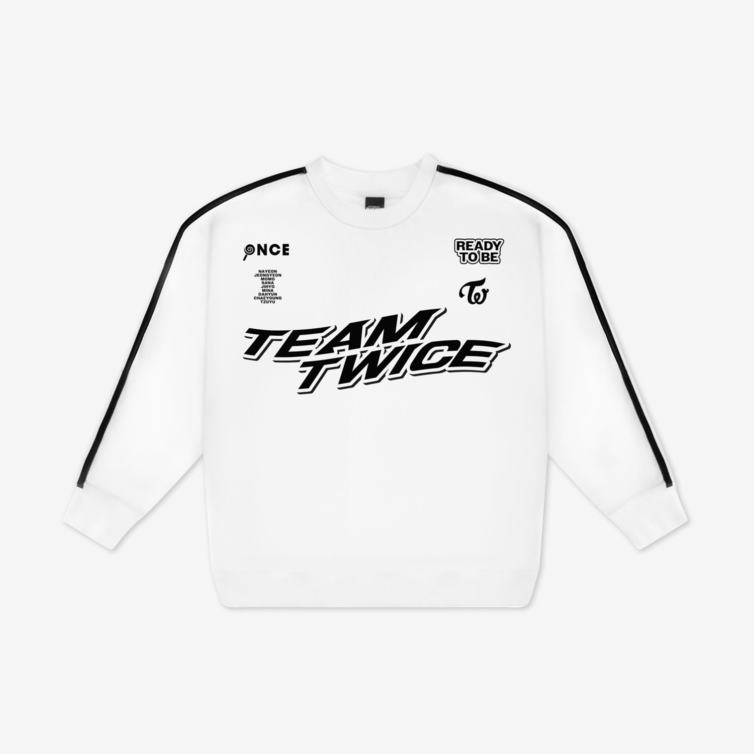 SWEATSHIRT / WHITE【M】/ TWICE『READY TO BE』