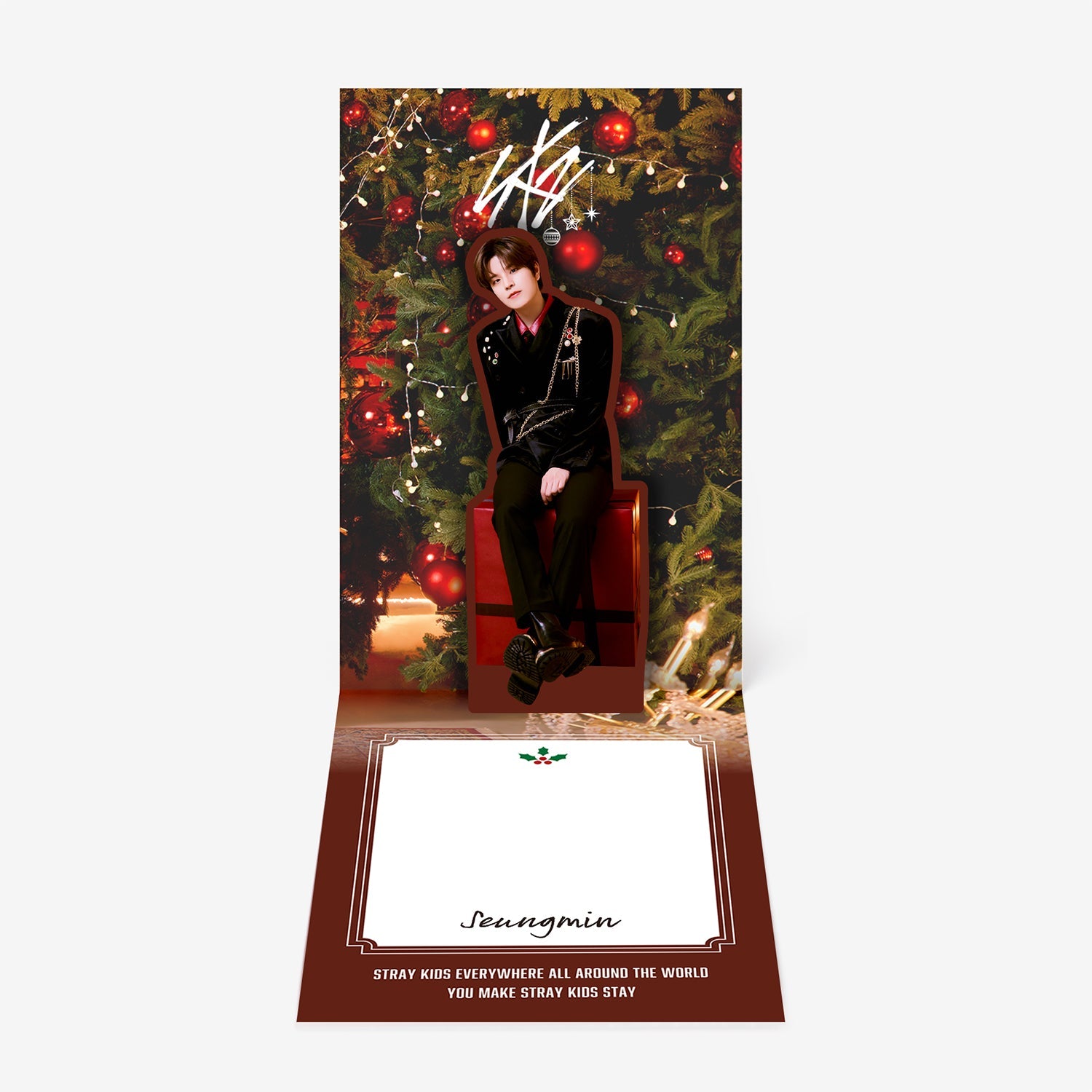 POPUP POST CARD - Seungmin / Stray Kids『Xmas POPUP STORE 2023』