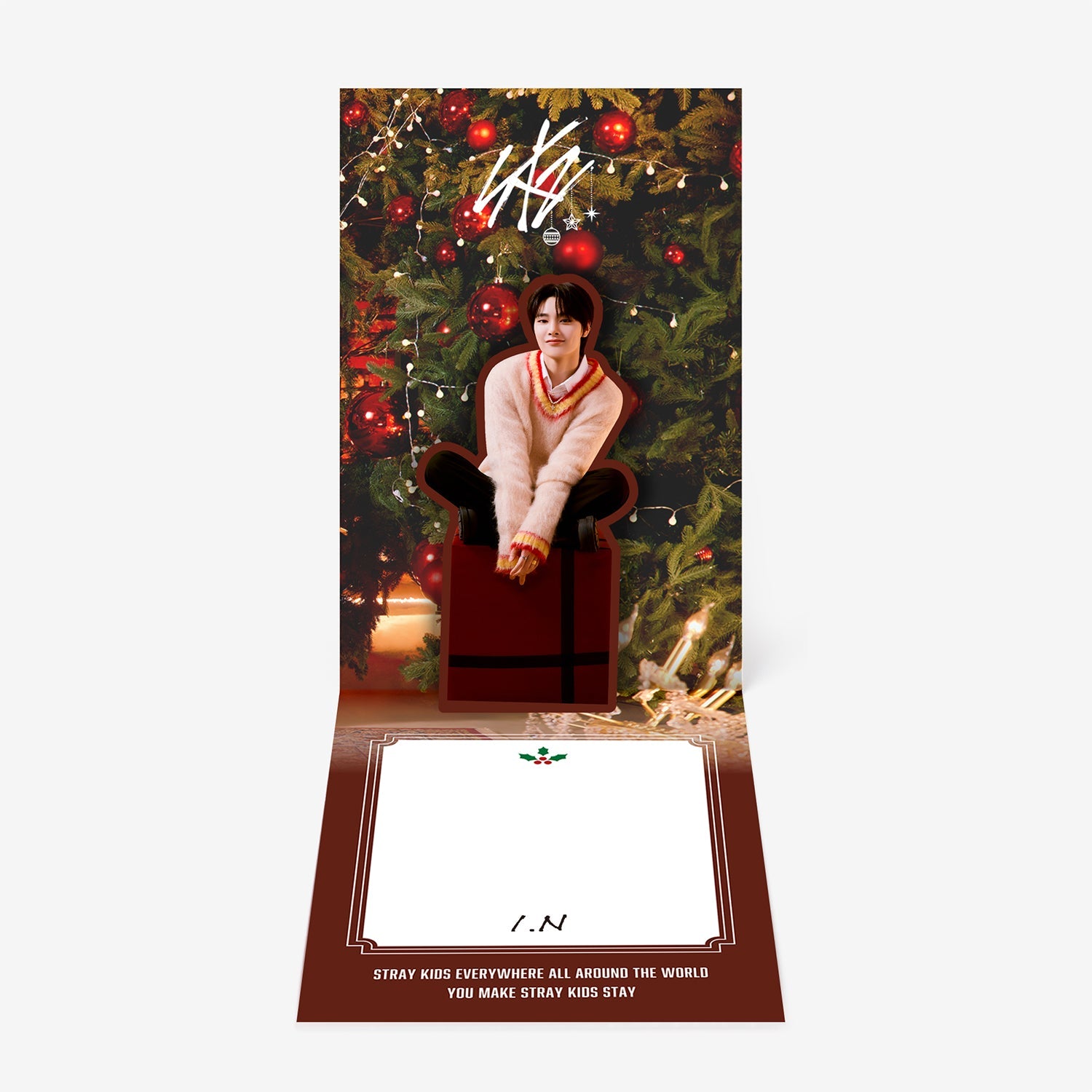 POPUP POST CARD - I.N / Stray Kids『Xmas POPUP STORE 2023』