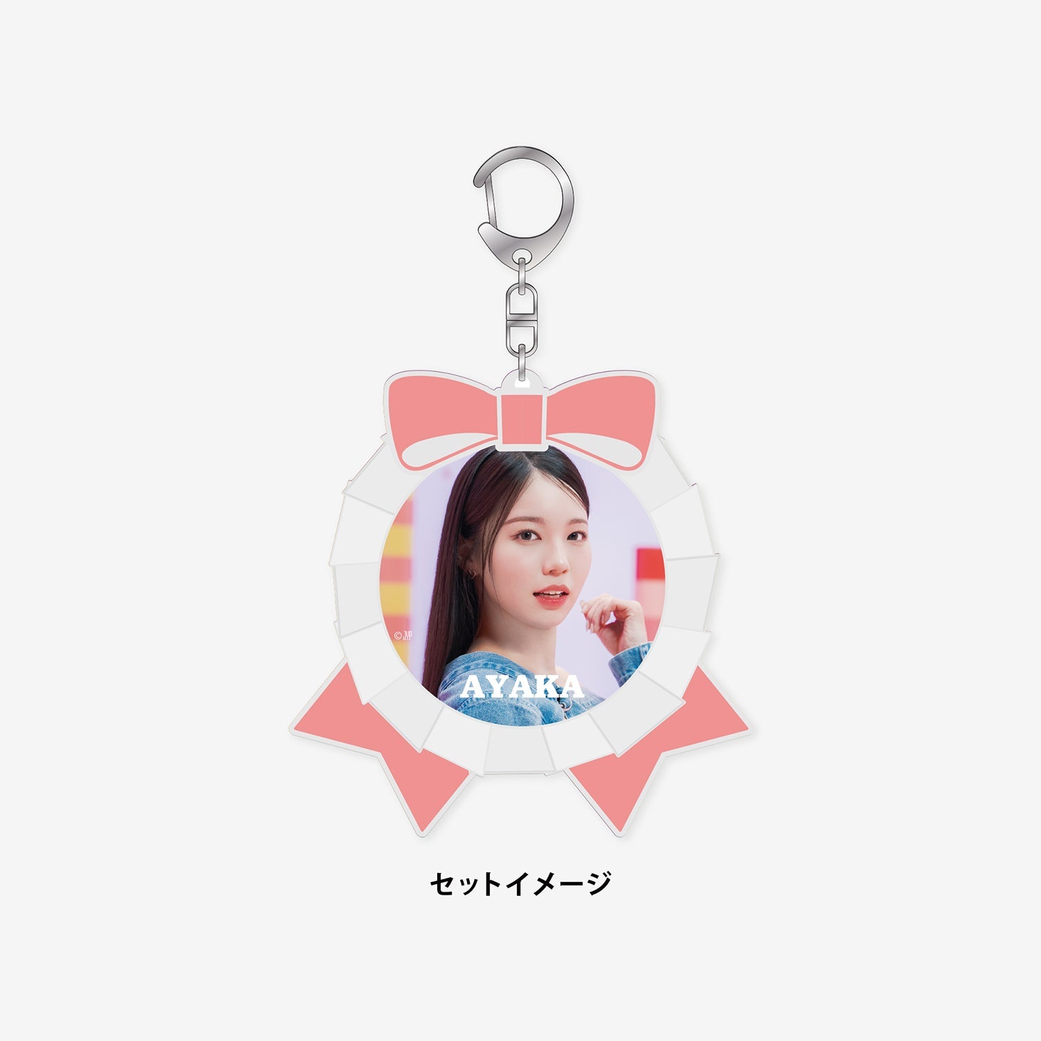 PHOTO BADGE WITH CASE - AYAKA / NiziU『Debut 3rd Anniversary