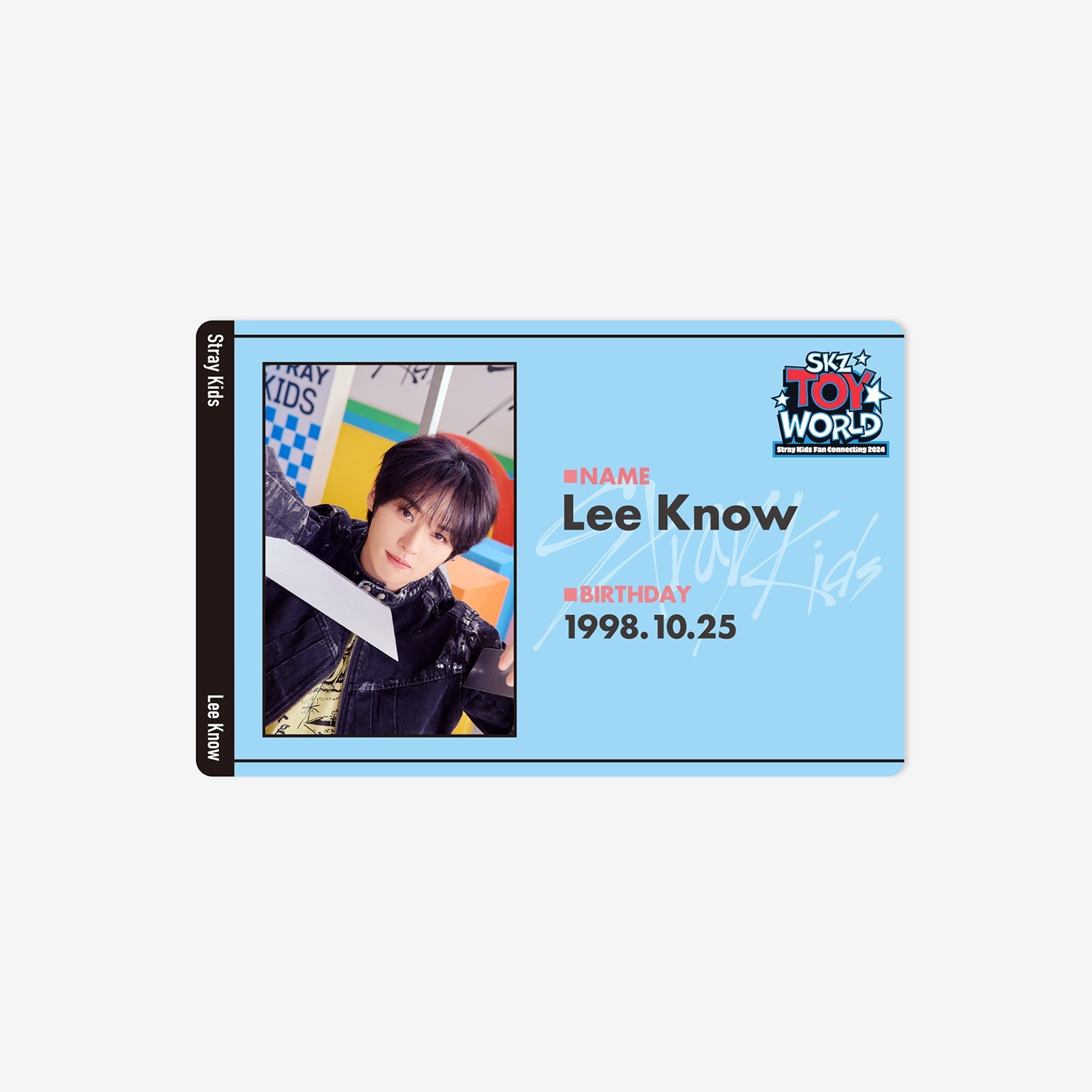 PASS CASE (ID CARD SET)  - Lee Know / Stray Kids『Fan Connecting 2024 "SKZ TOY WORLD"』