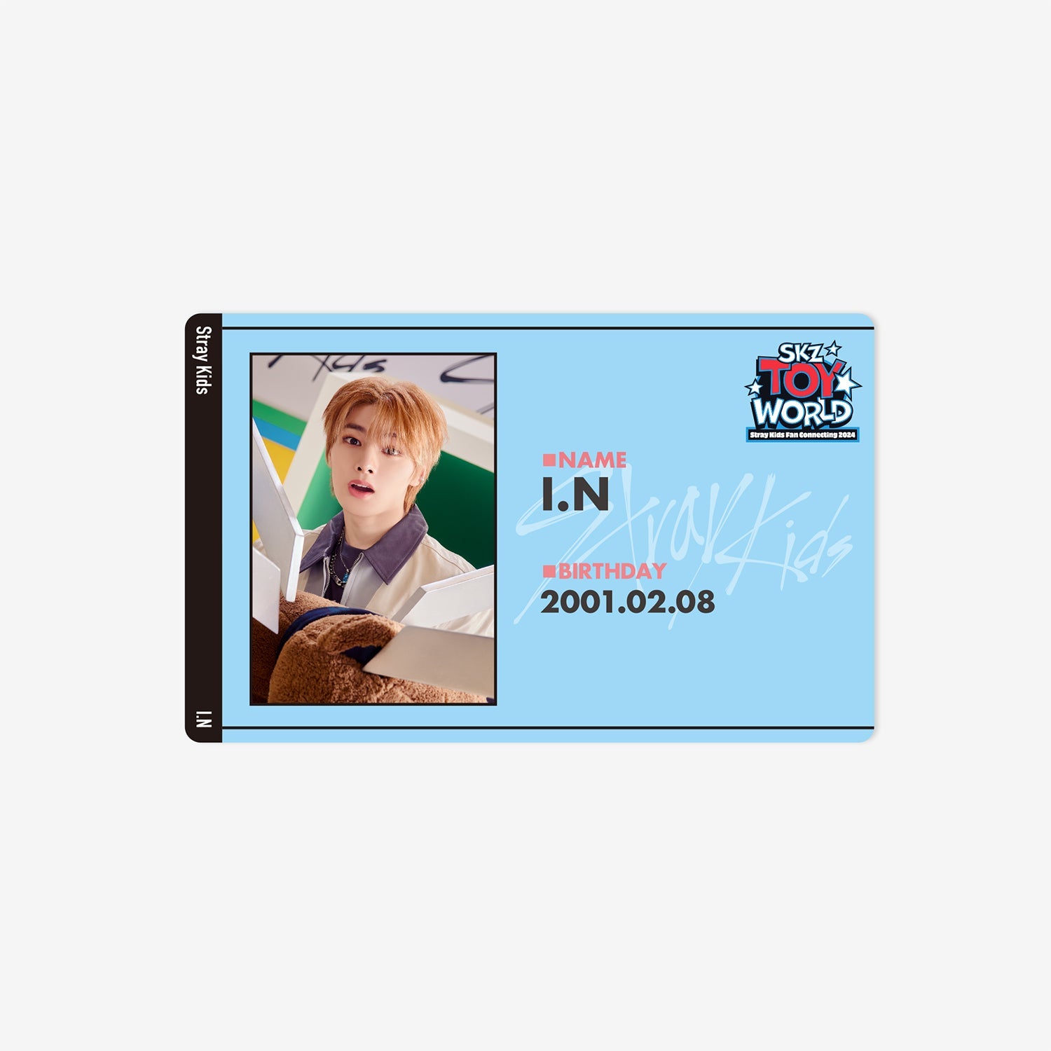 PASS CASE (ID CARD SET)  - I.N / Stray Kids『Fan Connecting 2024 "SKZ TOY WORLD"』