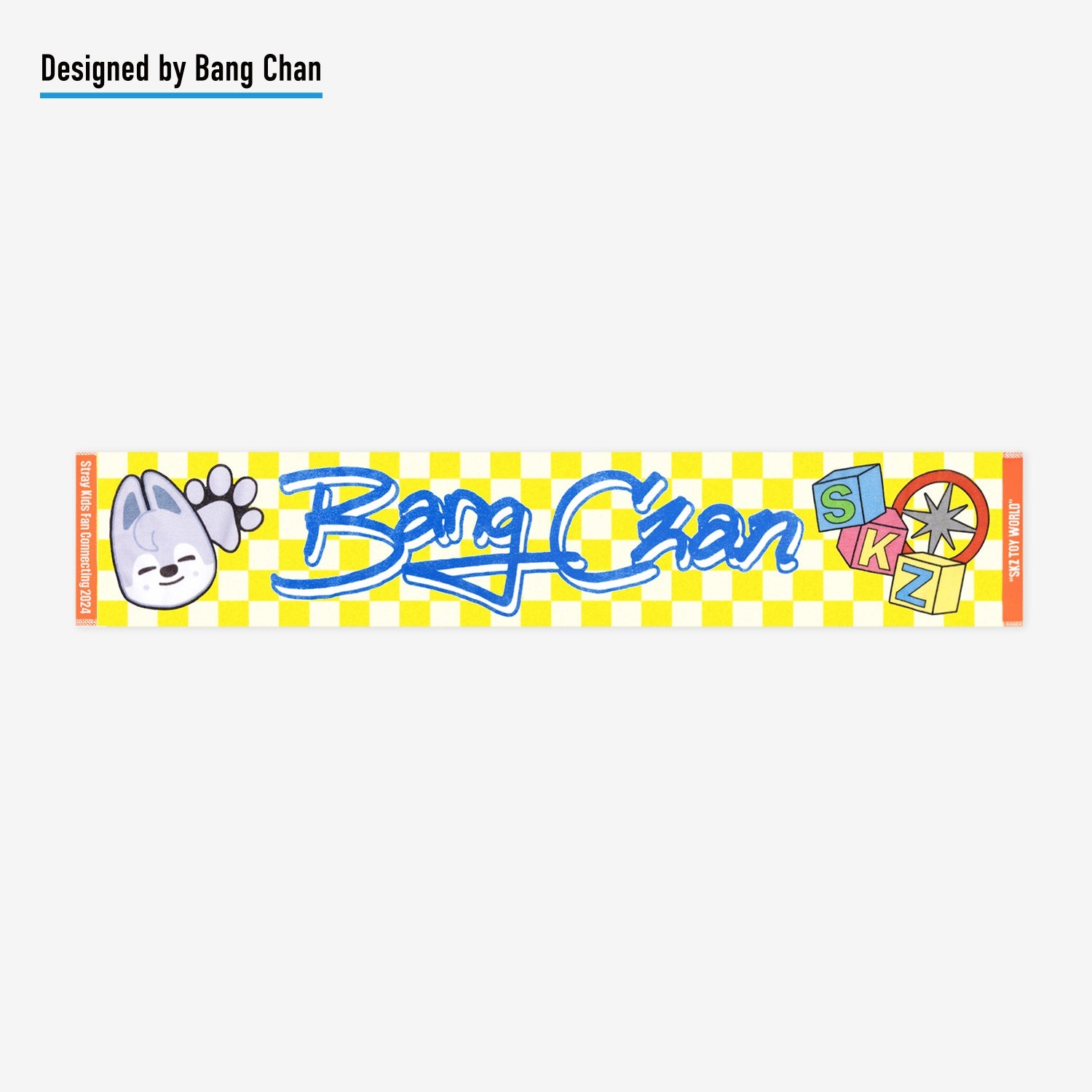 MUFFLER TOWEL - Wolf Chan / Stray Kids『Fan Connecting 2024