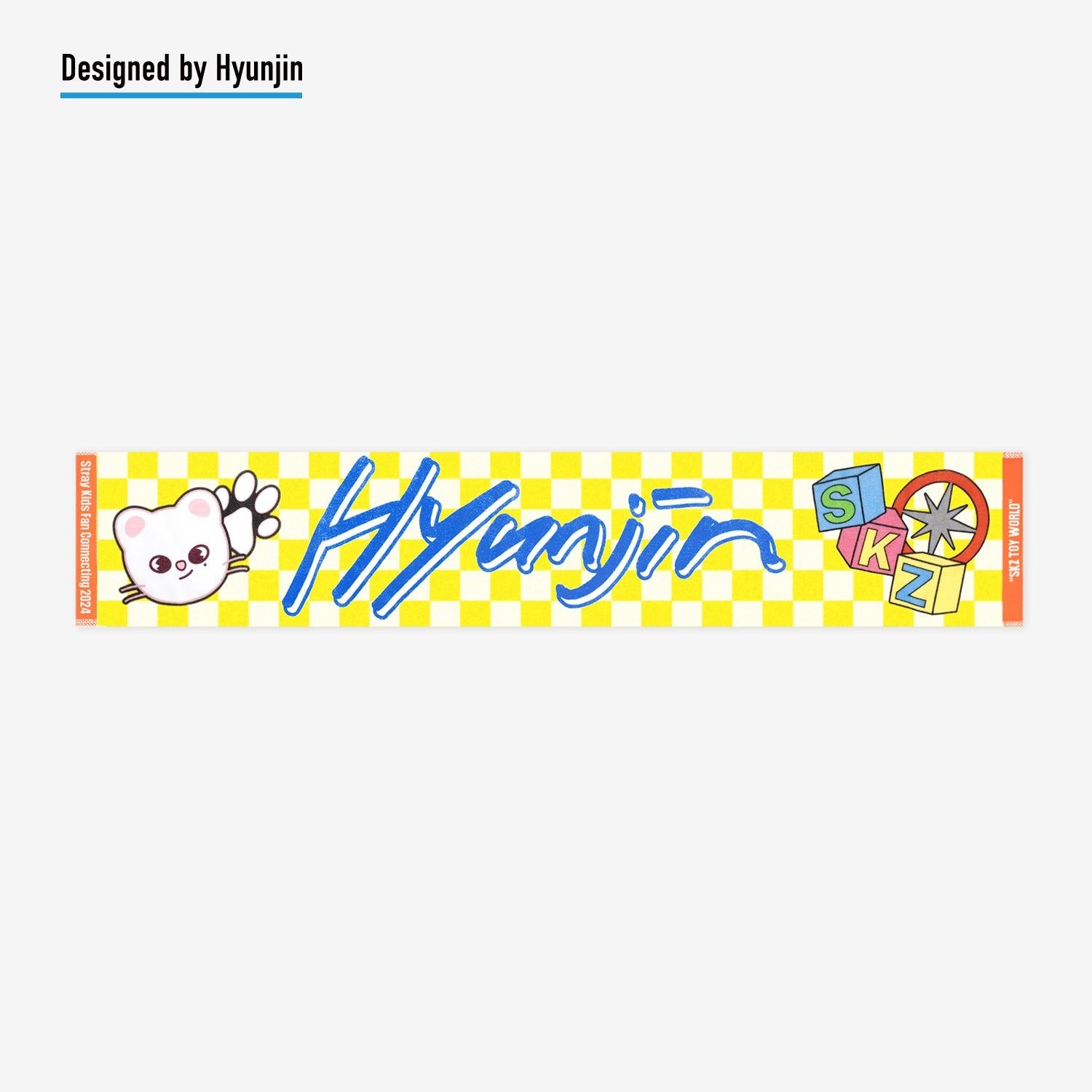 MUFFLER TOWEL - Jiniret / Stray Kids『Fan Connecting 2024 "SKZ TOY WORLD"』