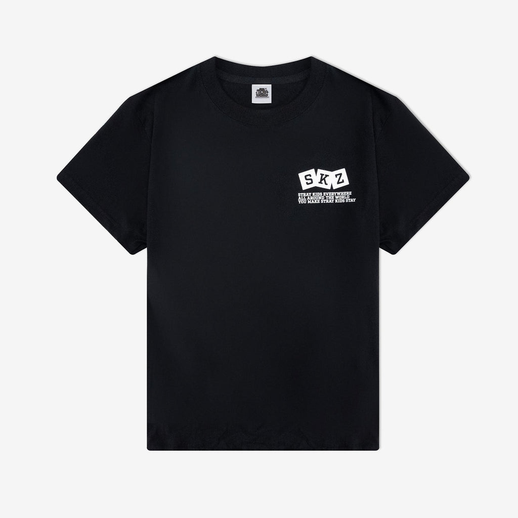 T-SHIRT / BLACK【M】/ Stray Kids『Fan Connecting 2024 