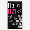BIG TOWEL『IT'z ITZY』【Shipped after Early Feb.2022】