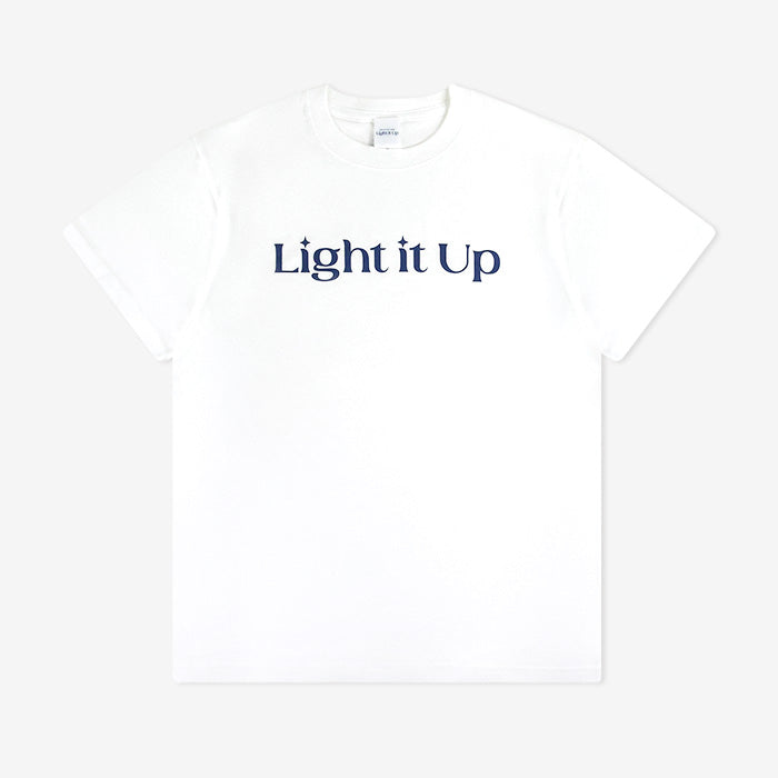 NiziU 新品未開封 Light it Up Tシャツ Mサイズ 奥深く 白