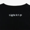 T-SHIRT / BLACK【S】「NiziU Live with U 2022 “Light it Up”」