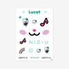 NIZOO MASK STICKER - Lucat「NiziU Live with U 2022 “Light it Up”」