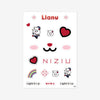 NIZOO MASK STICKER - Llanu「NiziU Live with U 2022 “Light it Up”」