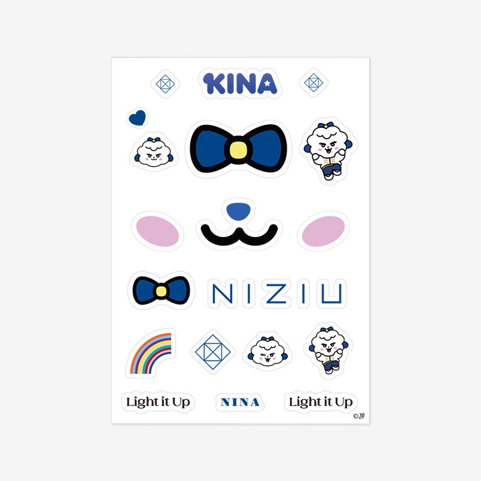 NIZOO MASK STICKER - KINA「NiziU Live with U 2022 “Light it Up”」
