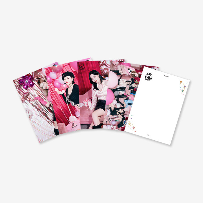 POST CARD SET【B】（4PIECES）SANA・JIHYO・MINA・GROUP[B]