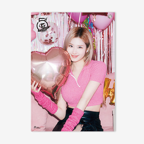 TWICE Sana Uniform Shirt and “Ready To Be” in Japan Photocard Set