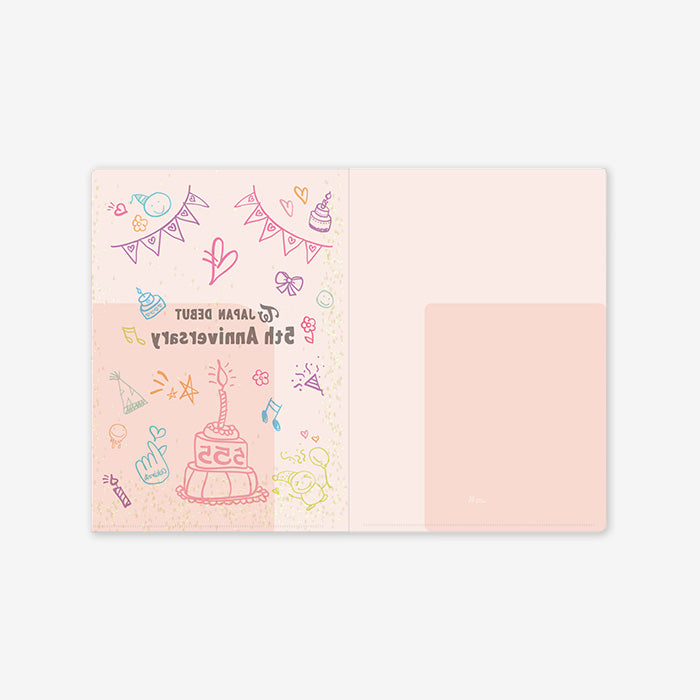 GLITTER FILE & POSTER SET - MOMO – JYP JAPAN ONLINE STORE