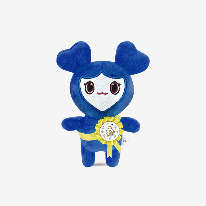TWICE LOVELYS SOFT TOY WITH ROSETTE BADGE - TZUVELY『Celebrate』