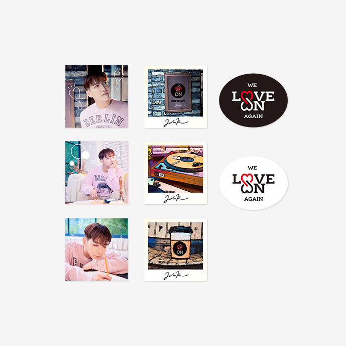 PHOTO STICKER SET（16PIECES）『Jun. K (From 2PM) 2022 FAN MEETING ＜WE, LOVE ON, AGAIN＞』