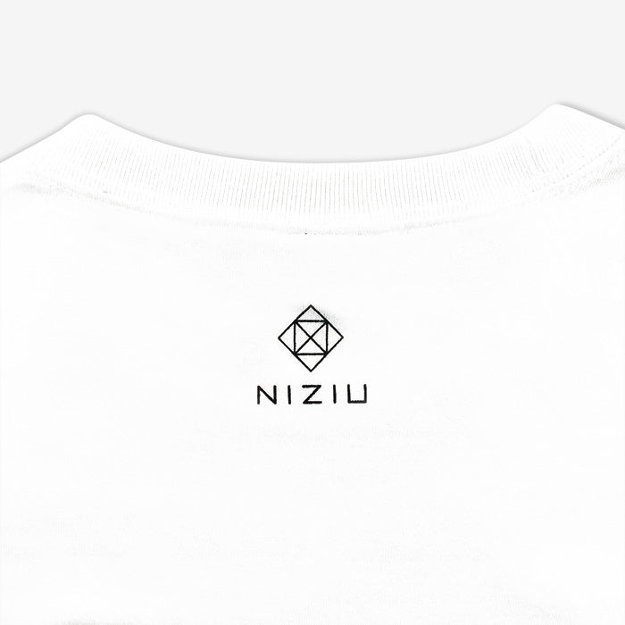 LONG SLEEVE T-SHIRT / WHITE【S】「NiziU Live with U 2022 “Burn it Up”」