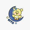NIZOO STICKER - RIYO / NiziU『Blue Moon』