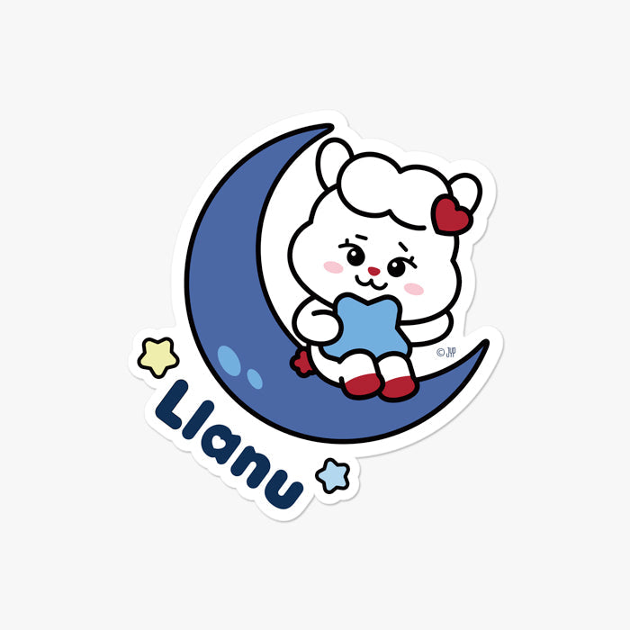 NIZOO STICKER - Llanu / NiziU『Blue Moon』