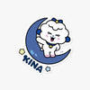 NIZOO STICKER - KINA / NiziU『Blue Moon』
