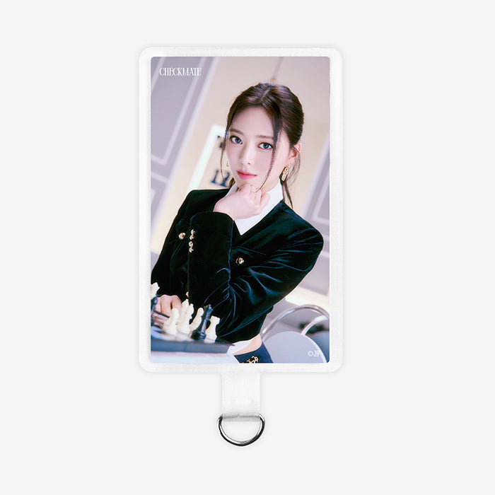 PHONE TAB WITH ACRYLIC CHARM - YUNA / ITZY『CHECKMATE』