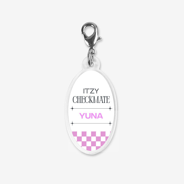PHONE TAB WITH ACRYLIC CHARM - YUNA / ITZY『CHECKMATE』