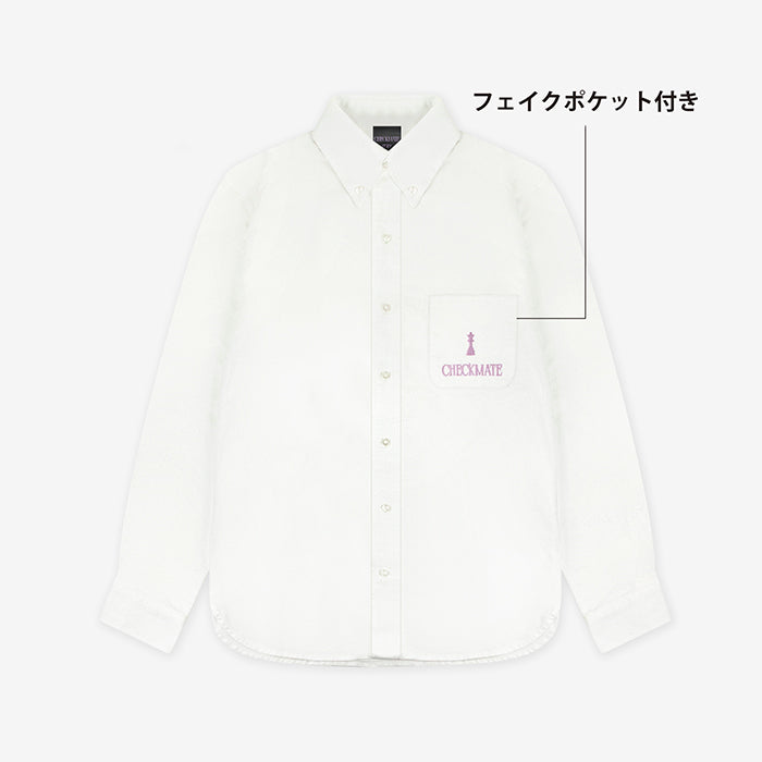BUTTON DOWN SHIRT【M】/ ITZY『CHECKMATE』