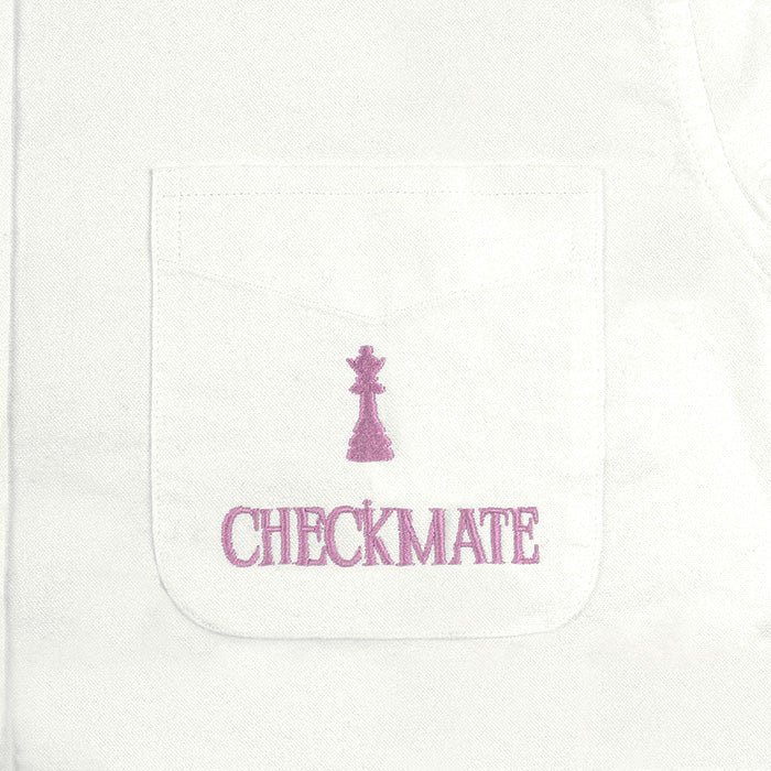 BUTTON DOWN SHIRT【M】/ ITZY『CHECKMATE』