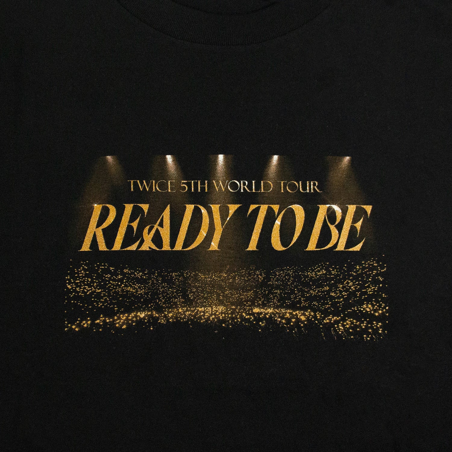 T-SHIRT / BLACK【M】 / TWICE『READY TO BE』