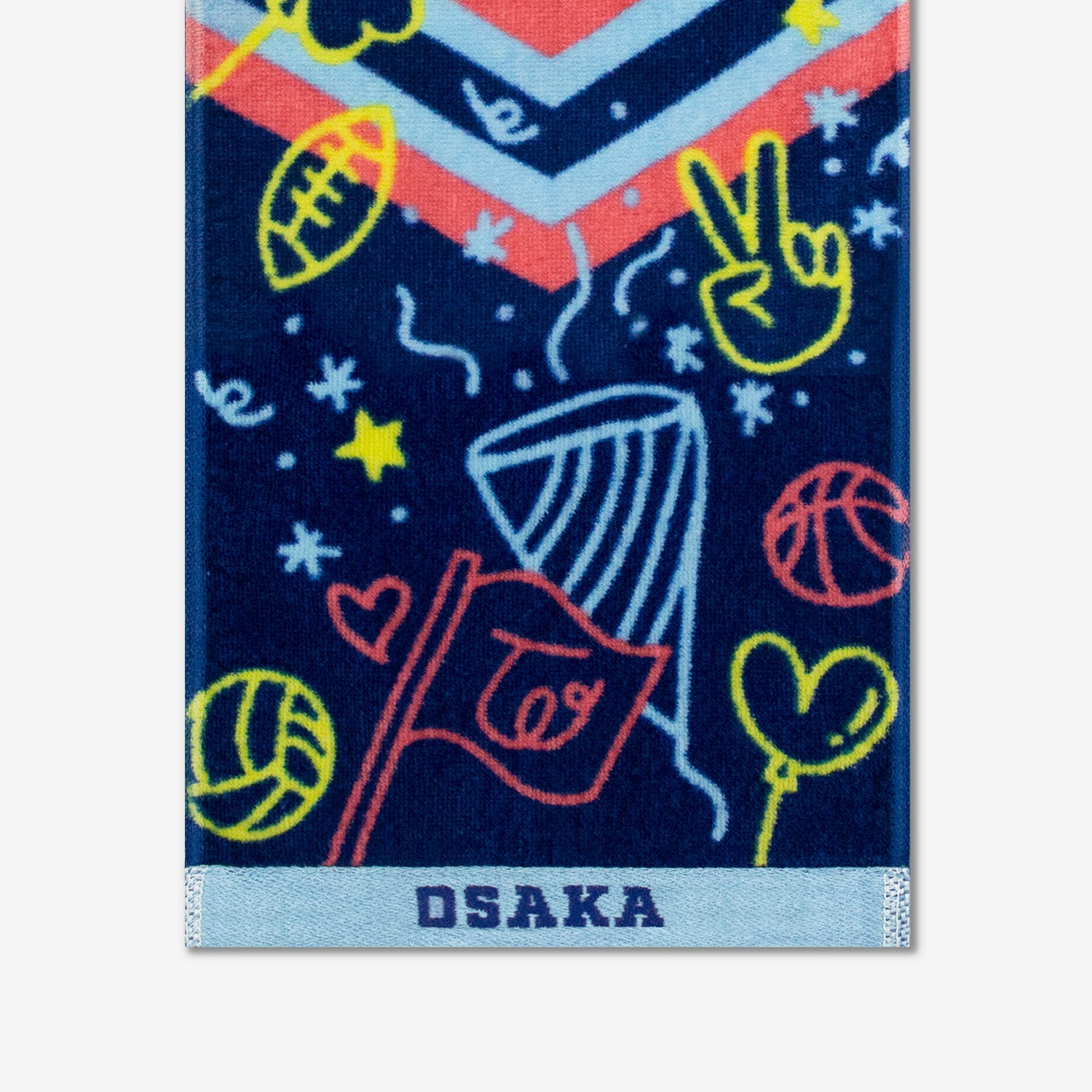 MUFFLER TOWEL Designed by TWICE【OSAKA】 / TWICE『READY TO BE』